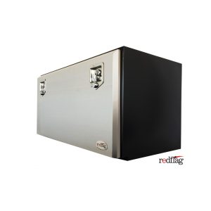 Powder Coated Toolbox with Polished Stainless Steel Lid 1000L x 500H x 500D