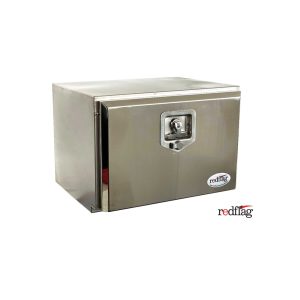 Full Stainless Steel Toolbox with Polished Lid 500L x 350H x 400D