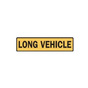 Long Vehicle Signs