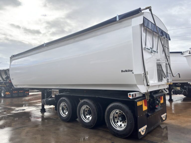 Bulklite Blue Tarp - Side Rear